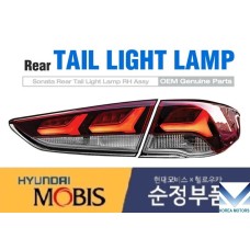 MOBIS LED TAIL COMBINATION LAMP SET FOR HYUNDAI SONATA NEW LF 2017-19 MNR